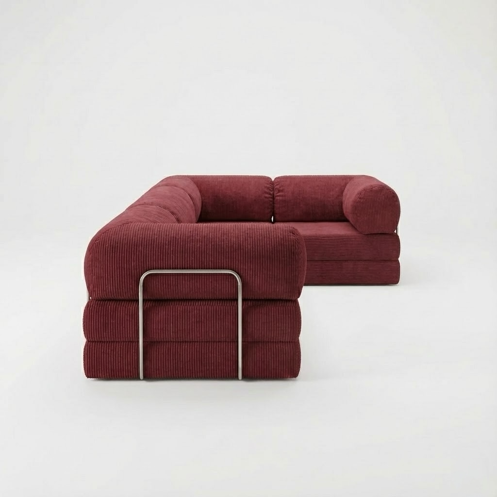 CANAPÉ-LIT MODERNE HELYOS MAX GRENADE