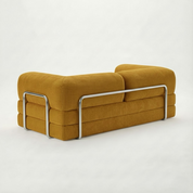 CANAPÉ-LIT MODERNE HELYOS  MOUTARDE