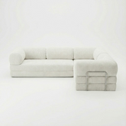 CANAPÉ-LIT MODERNE HELYOS  MAX NUAGE CRÈME