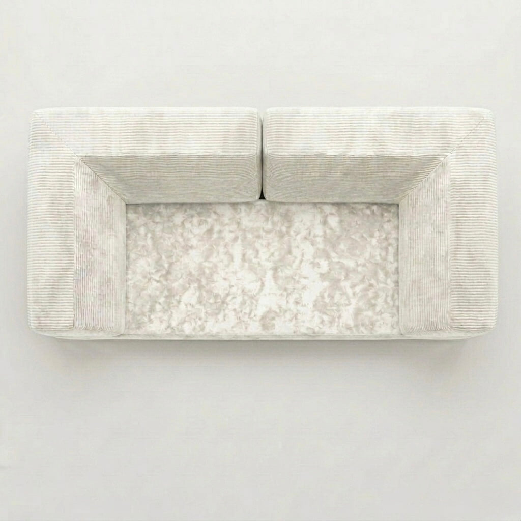 DIVANO LETTO MODERNO HELYOS NUVOLA CREMA