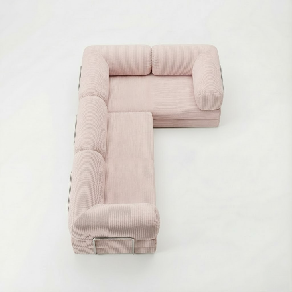 HELYOS MAX PINK SOFA BED