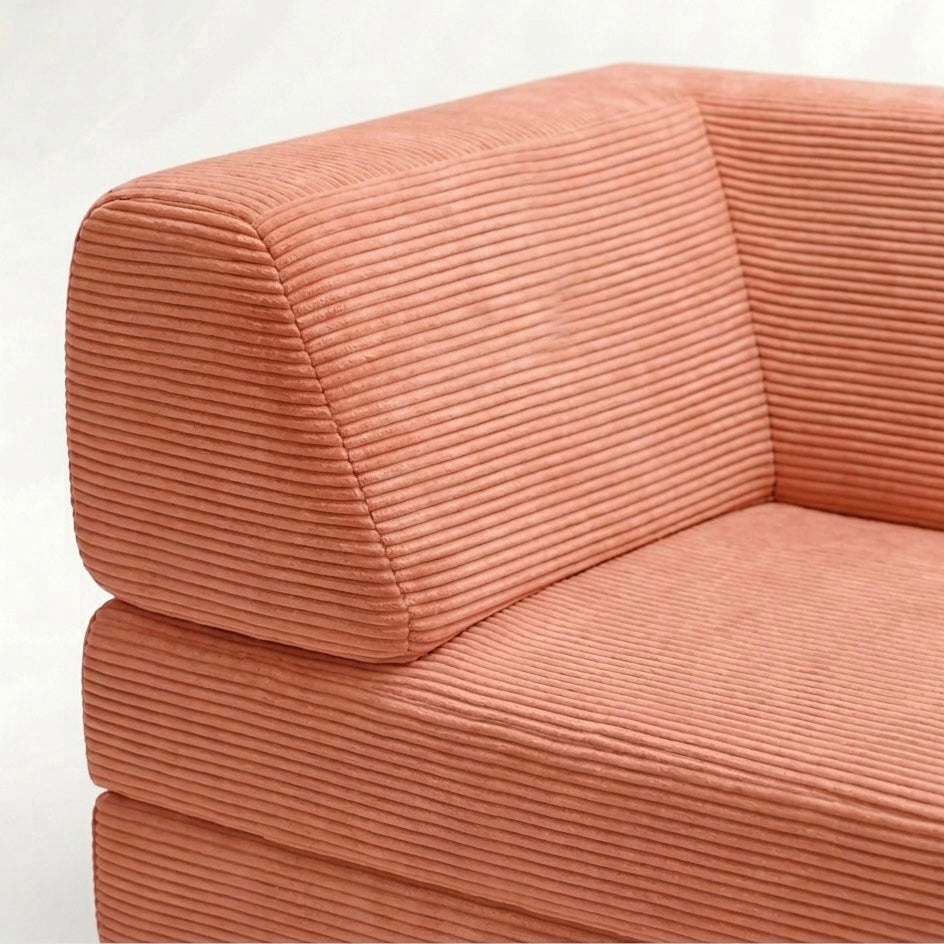 HELYOS SALMON SOFA BED