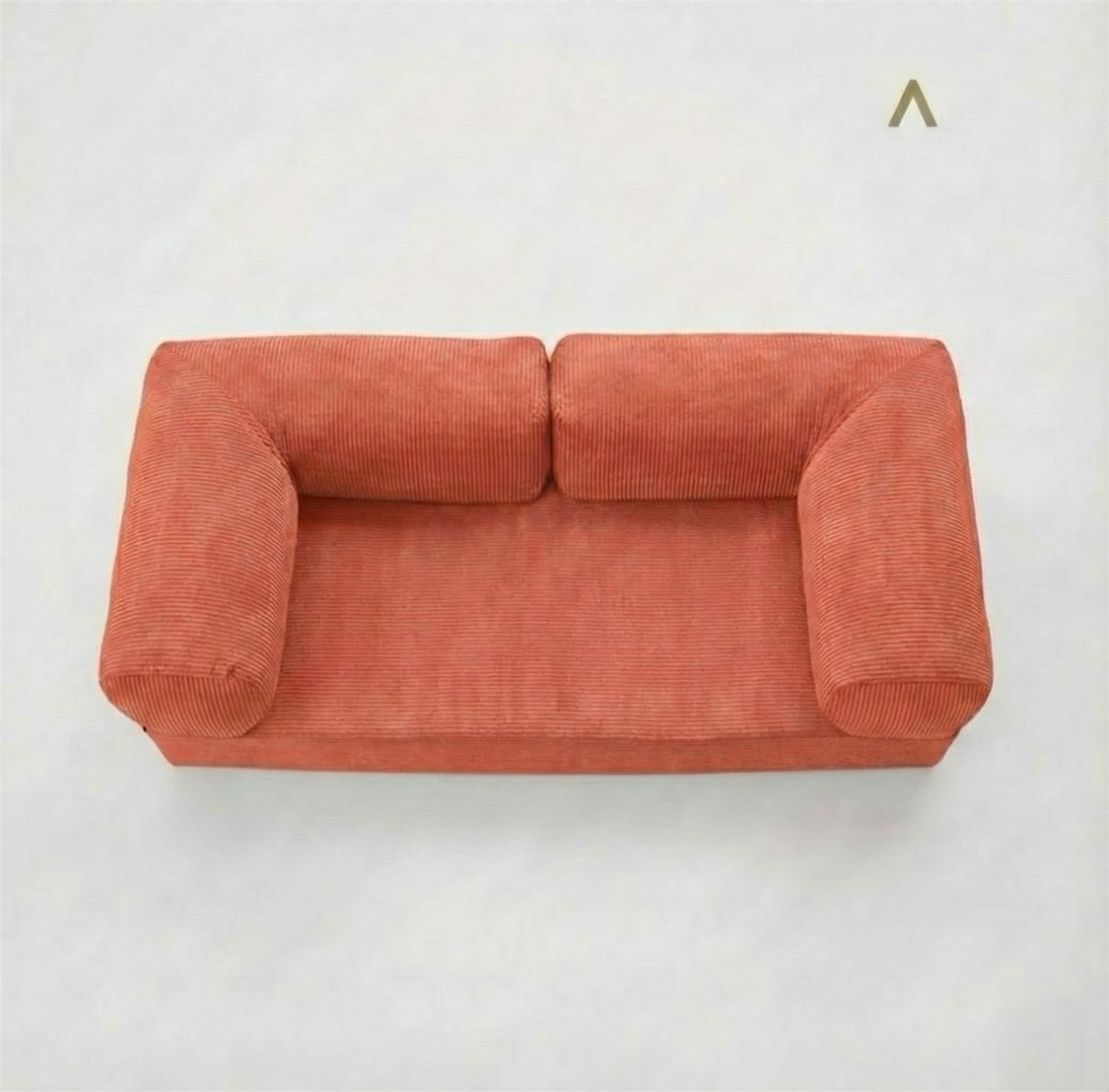 CANAPÉ-LIT MODERNE HELYOS SAUMON