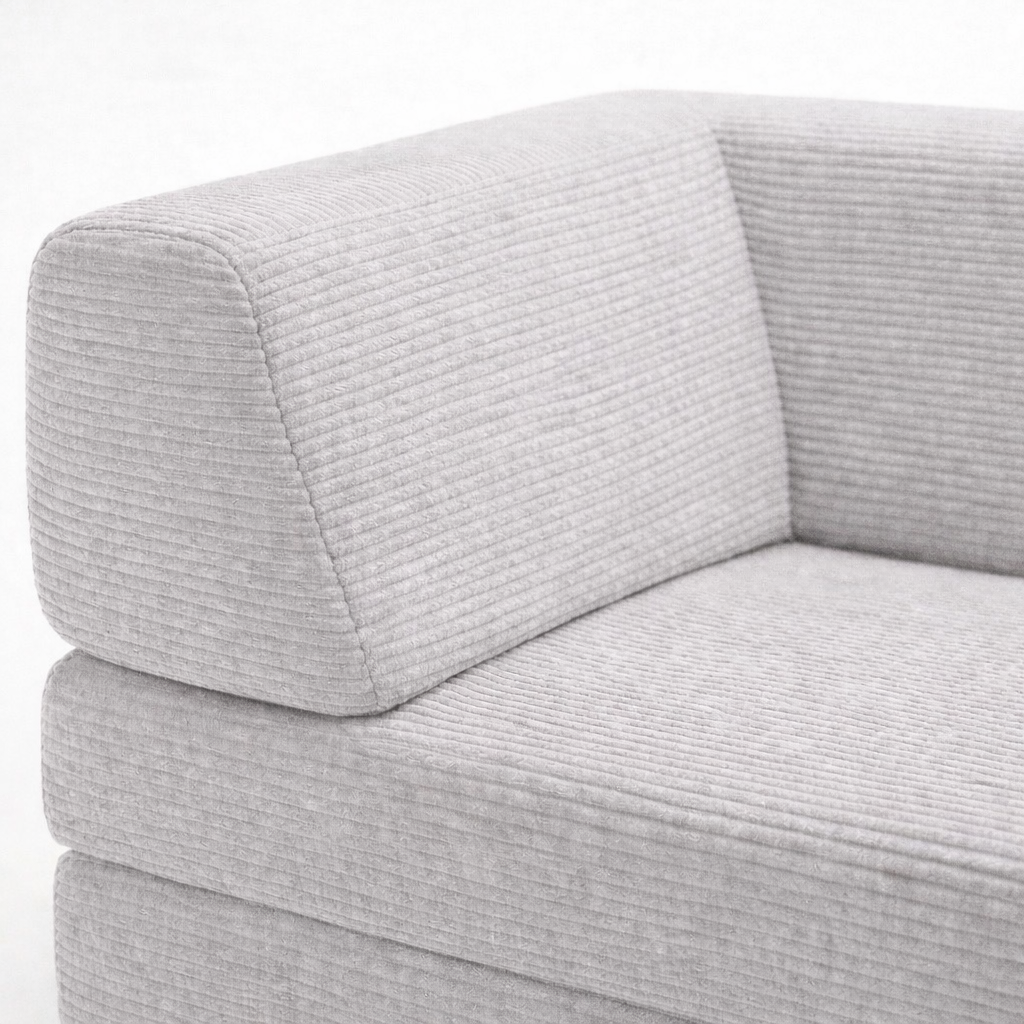 DIVANO LETTO MODERNO HELYOS NUVOLA GRIGIO