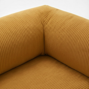 CANAPÉ-LIT MODERNE HELYOS  MOUTARDE