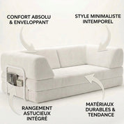 HELYOS SUN MUSTARD SOFA BED
