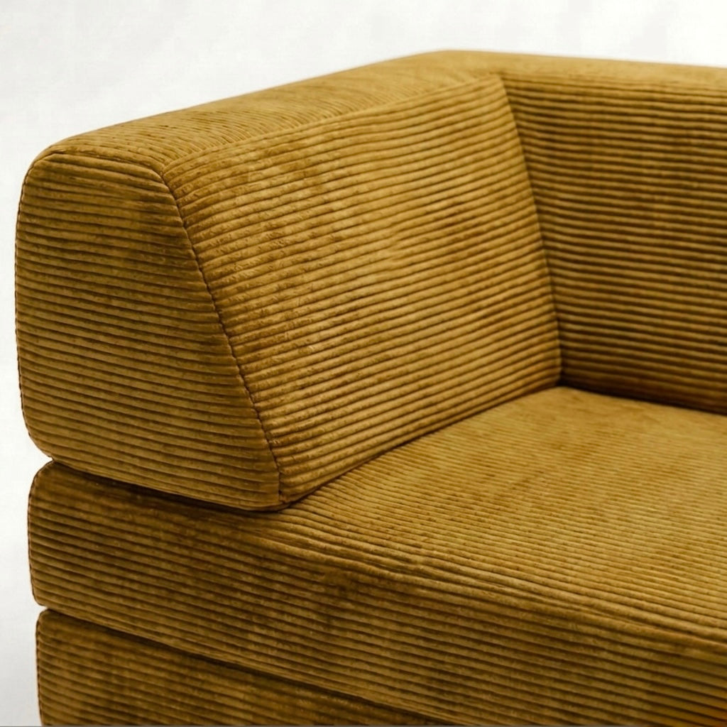HELYOS SUN MUSTARD SOFA BED