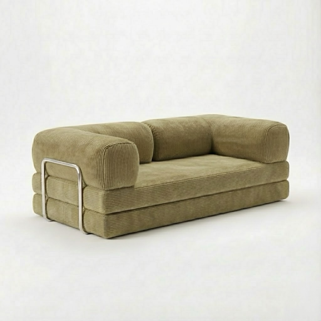 HELYOS KHAKI SOFA BED