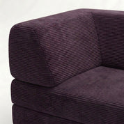 DIVANO LETTO MODERNO HELYOS MIRTILLO
