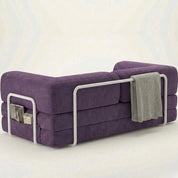 DIVANO LETTO MODERNO HELYOS MIRTILLO