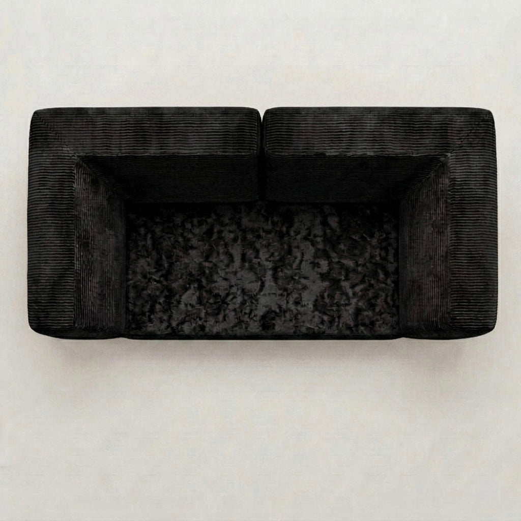 DIVANO LETTO MODERNO HELYOS EBANO