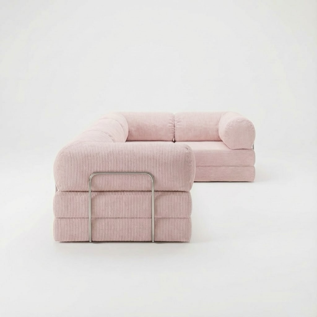 HELYOS MAX PINK SOFA BED