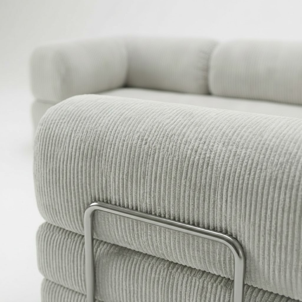 CANAPÉ-LIT MODERNE HELYOS MAX NUAGE GRIS