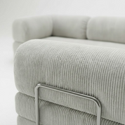 CANAPÉ-LIT MODERNE HELYOS MAX NUAGE GRIS