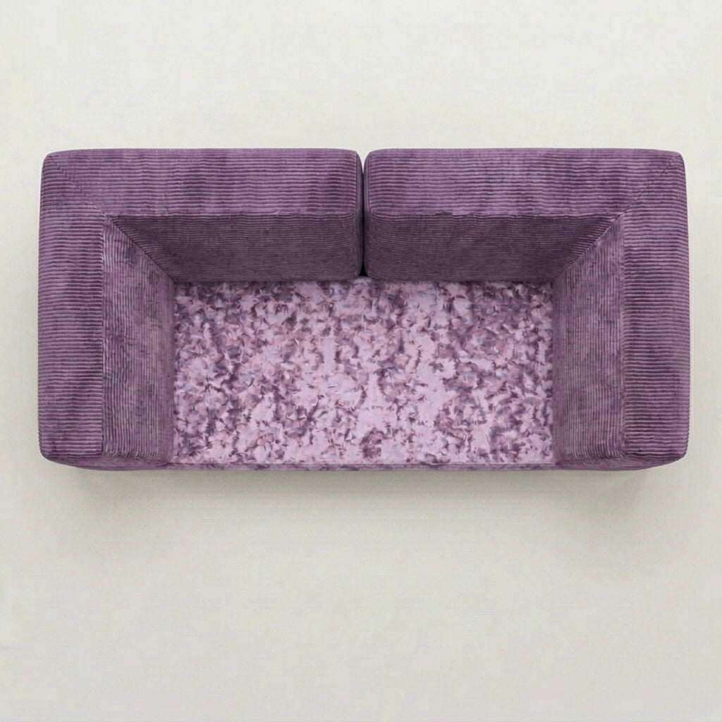 DIVANO LETTO MODERNO HELYOS MIRTILLO