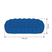 CANAPÉ ORION BLEU NUIT 194cm