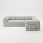 CANAPÉ-LIT MODERNE HELYOS MAX NUAGE GRIS