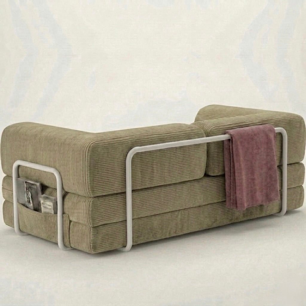 HELYOS KHAKI SOFA BED
