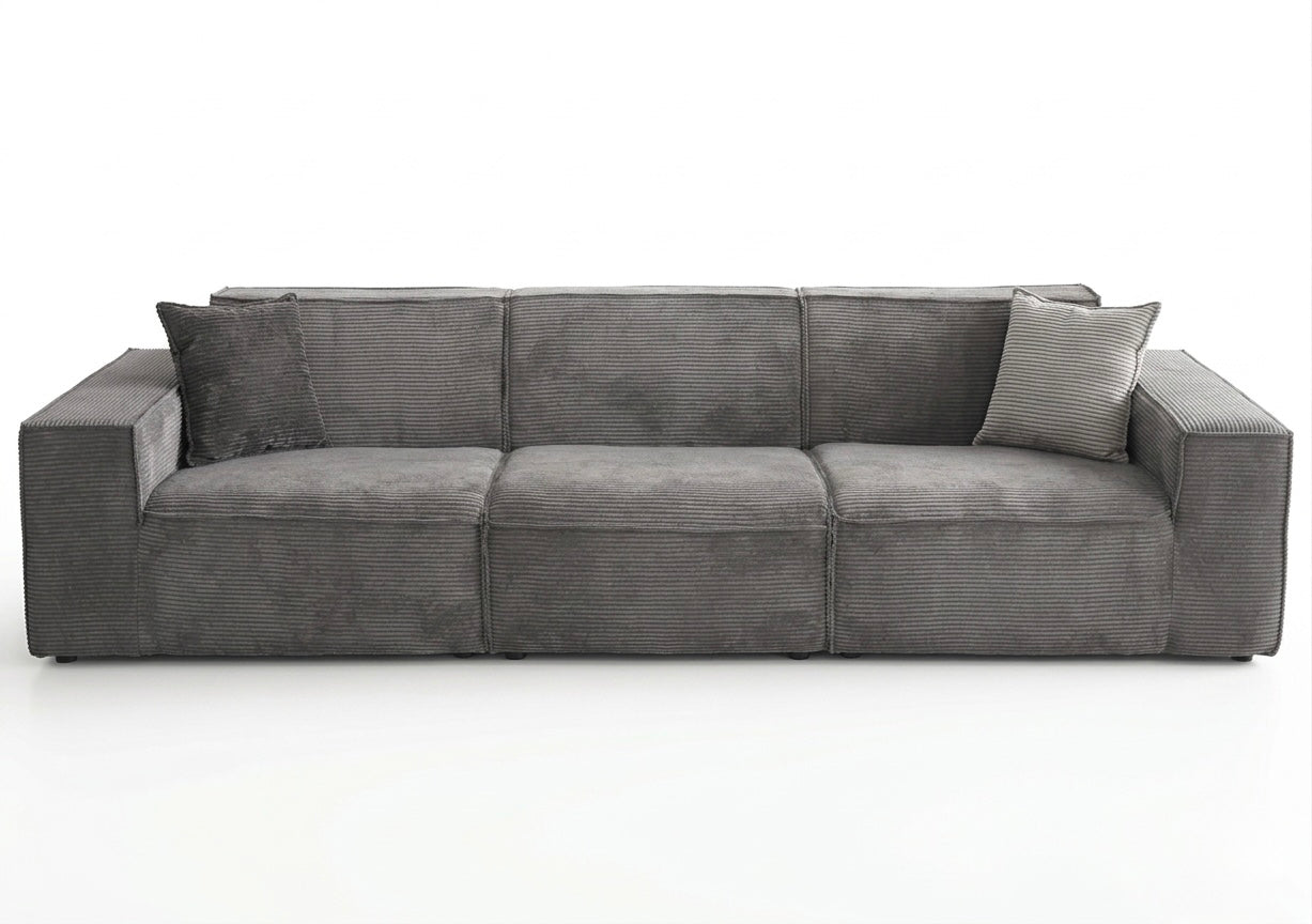 CANAPÉ WASHINGTON NUAGE GRIS 300cm