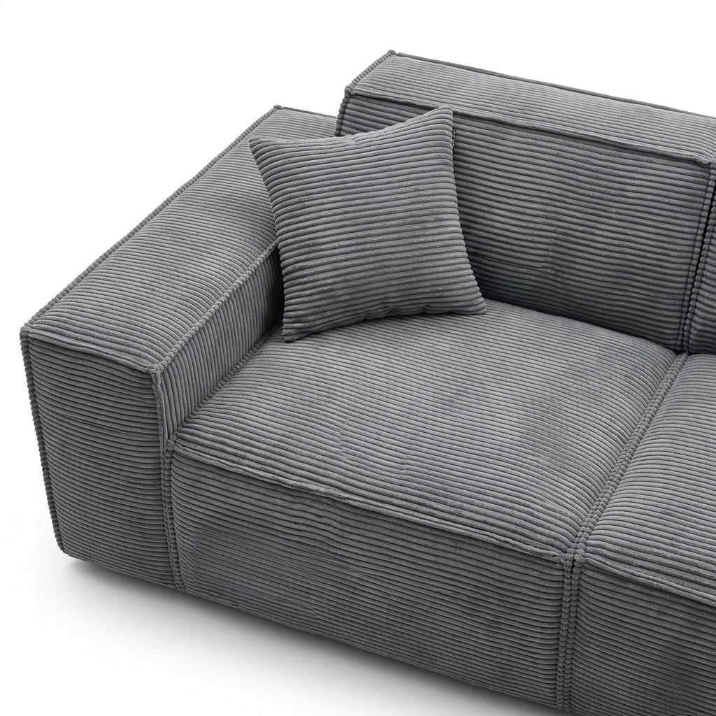 CANAPÉ WASHINGTON NUAGE GRIS 300cm