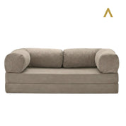 CANAPÉ - LIT HELYOS BEIGE CASSÉ - Asterina