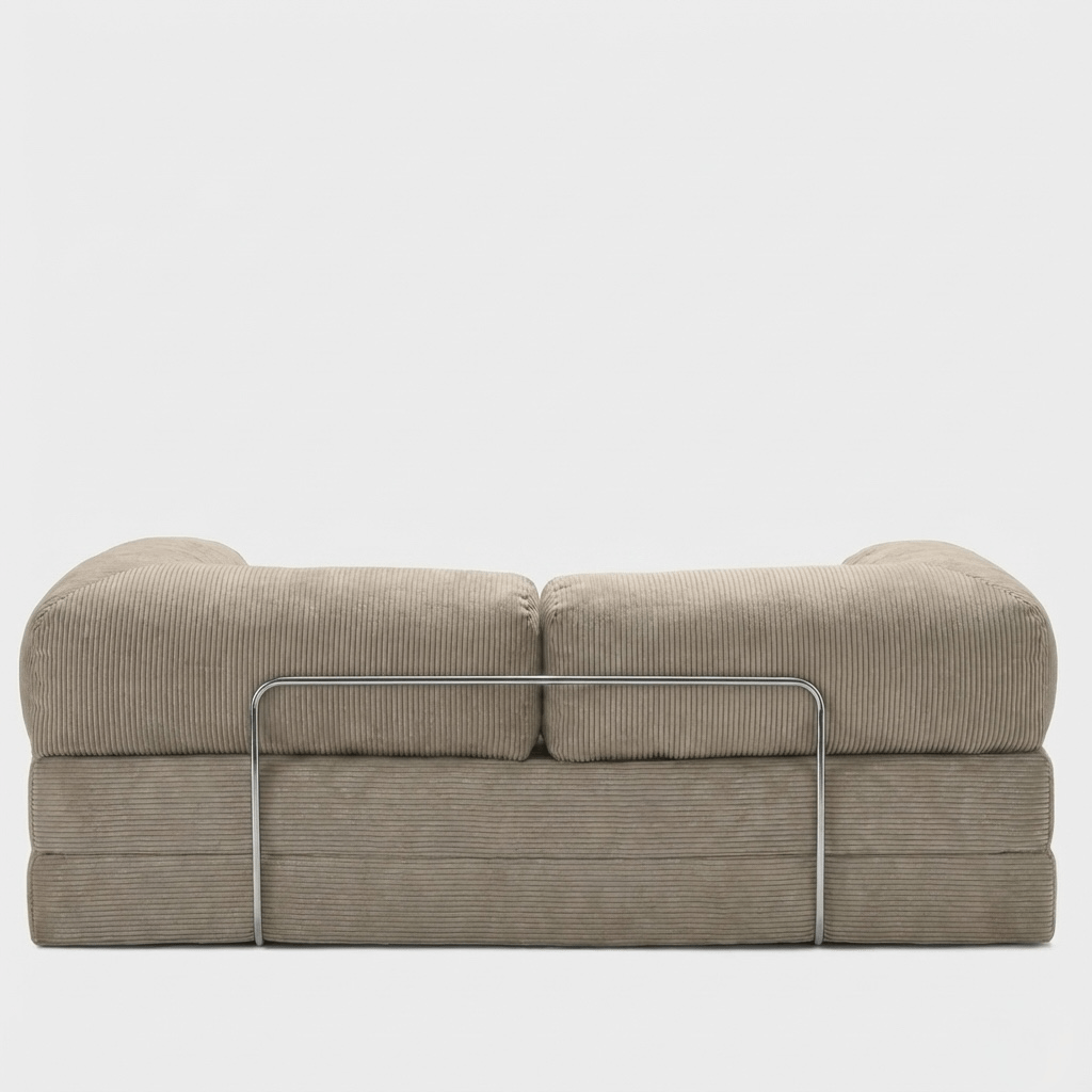 CANAPÉ - LIT HELYOS BEIGE CASSÉ - Asterina