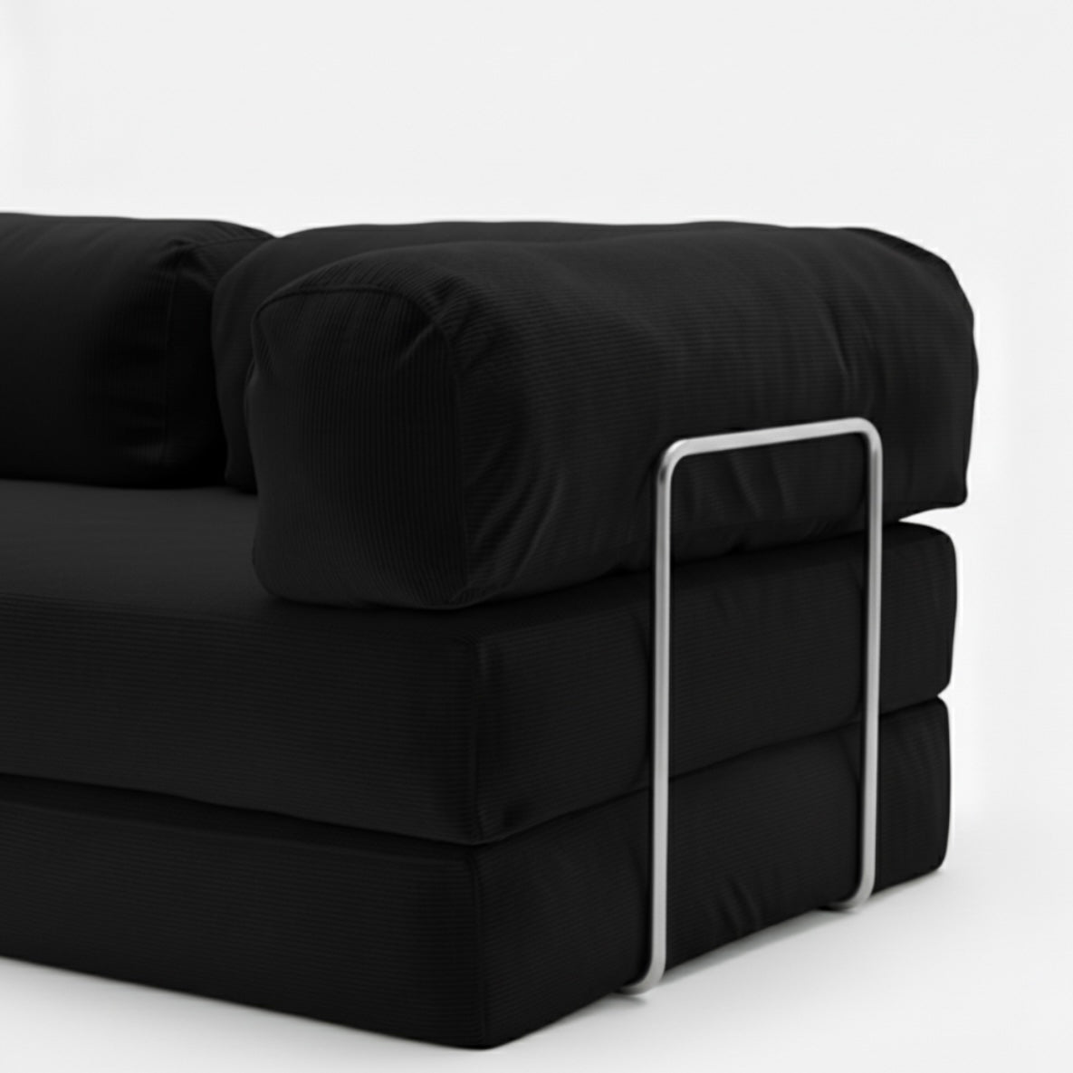 CANAPÉ - LIT HELYOS ÉBÈNE - Asterina