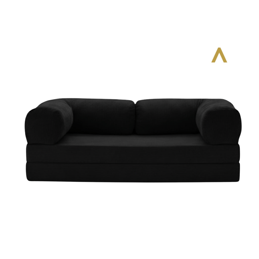 CANAPÉ - LIT HELYOS ÉBÈNE - Asterina