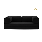 CANAPÉ - LIT HELYOS ÉBÈNE - Asterina