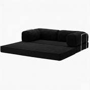 CANAPÉ - LIT HELYOS ÉBÈNE - Asterina