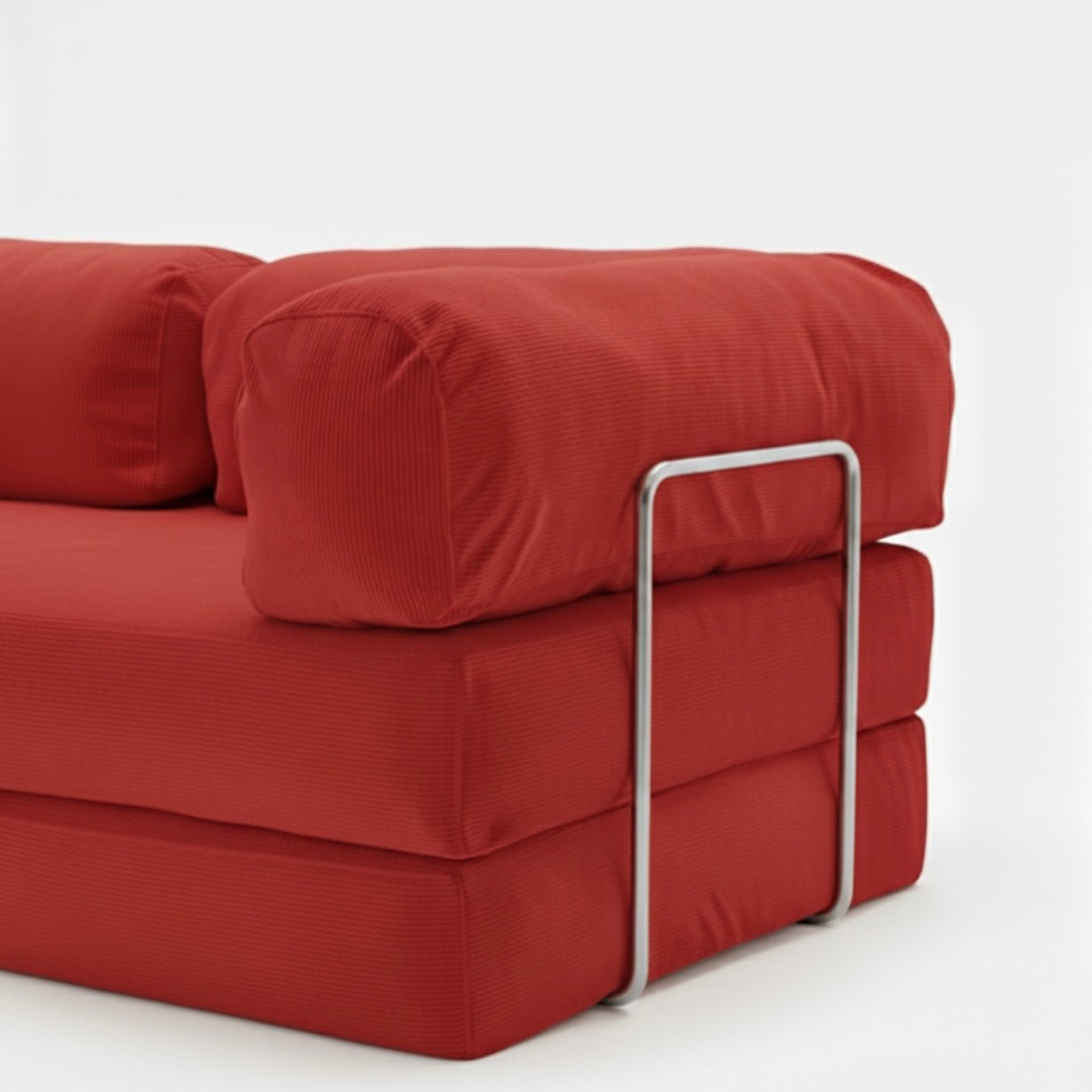 CANAPÉ - LIT HELYOS FRAMBOISE - Asterina