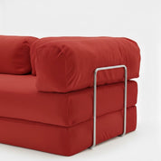 CANAPÉ - LIT HELYOS FRAMBOISE - Asterina