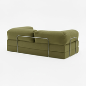 CANAPÉ - LIT HELYOS KAKI - Asterina