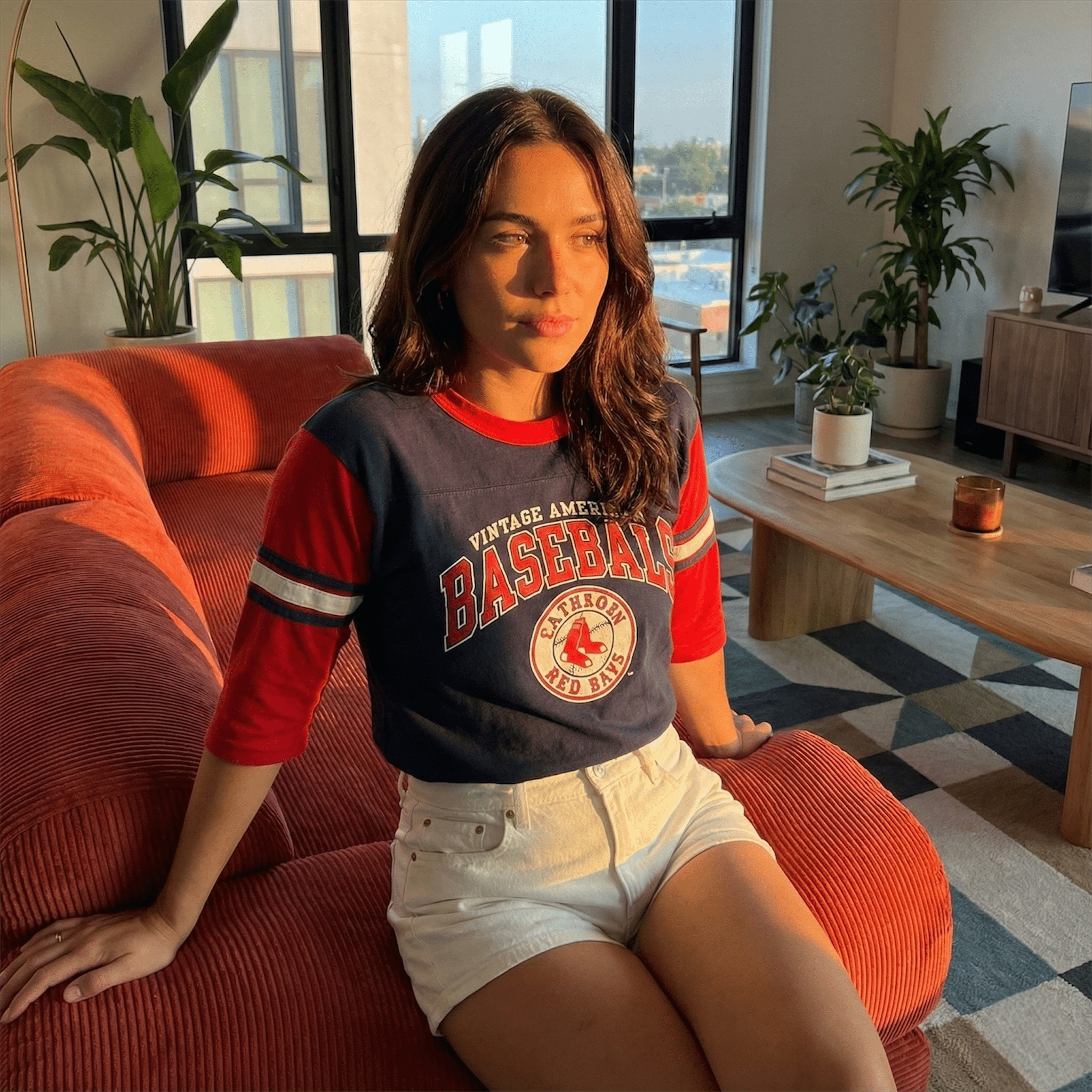 CANAPÉ - LIT HELYOS SAUMON - Asterina