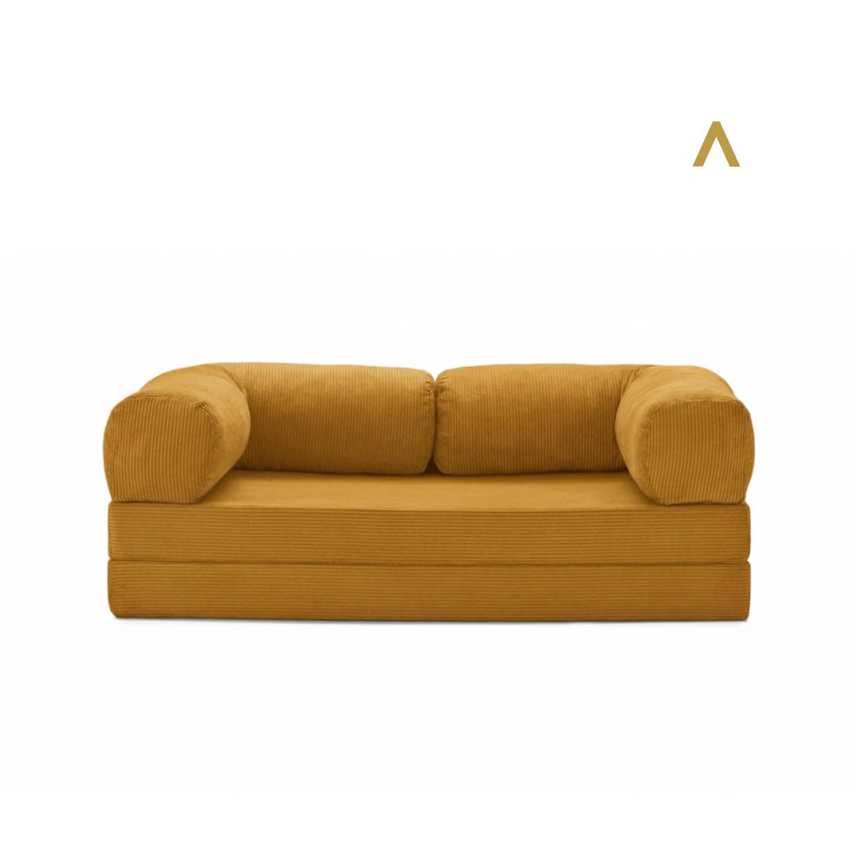CANAPÉ - LIT HELYOS SOLEIL MOUTARDE - Asterina