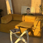 CANAPÉ - LIT HELYOS SOLEIL MOUTARDE - Asterina