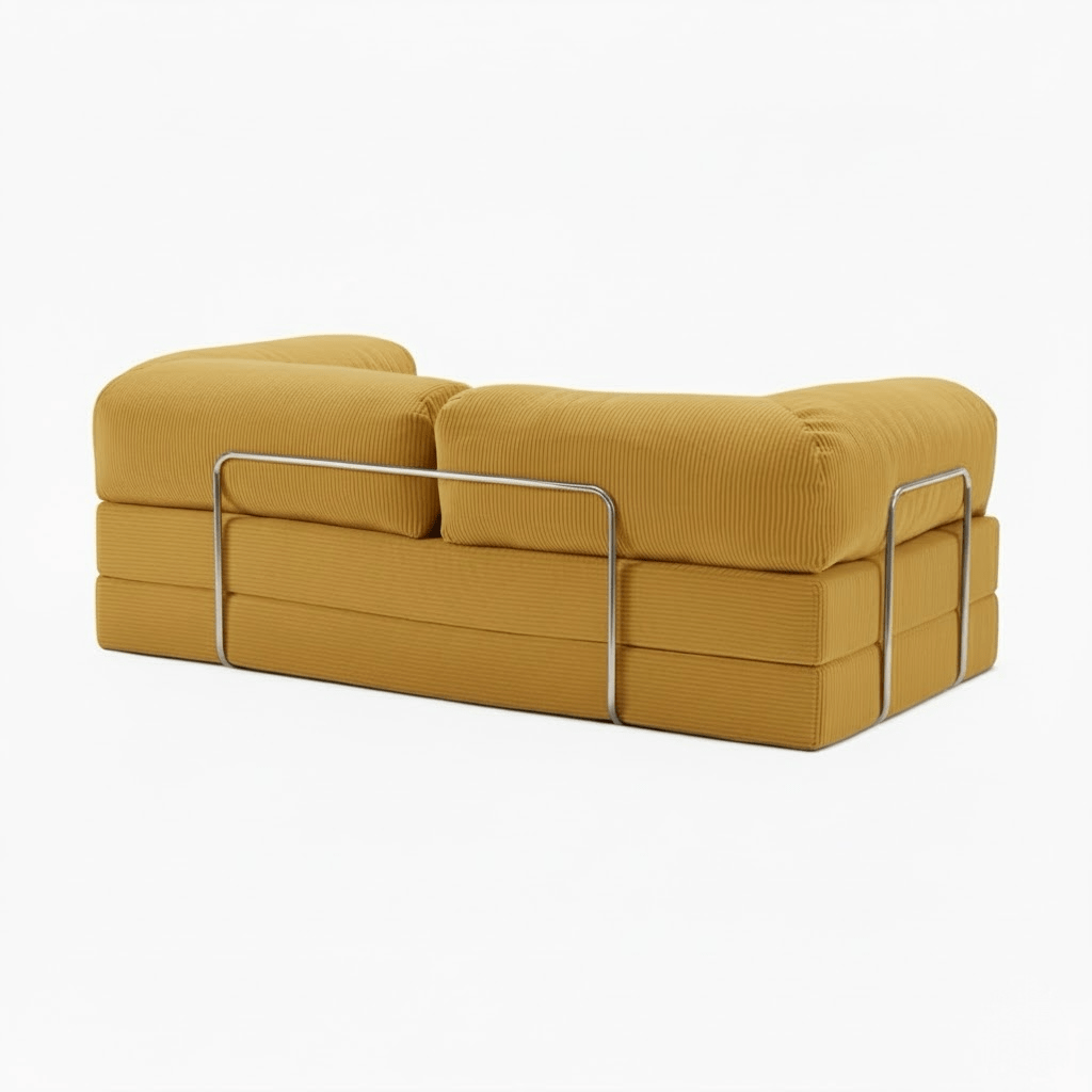 CANAPÉ - LIT HELYOS SOLEIL MOUTARDE - Asterina
